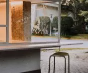 a detail of the café