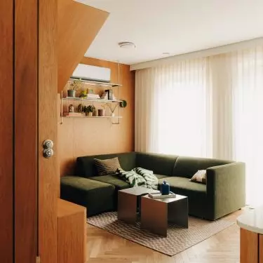 A three-story house near Warsaw designed by Angelika Fedorczuk of the JASNO Projekty architectural firm