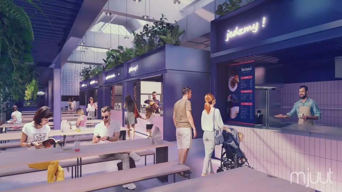 Hala Lipowa - food hall na krakowskim Zabłociu