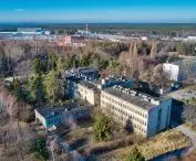 na miejscu modernistycznego szpitala powstanie osiedle z ośmioma budynkami wielorodzinnymi