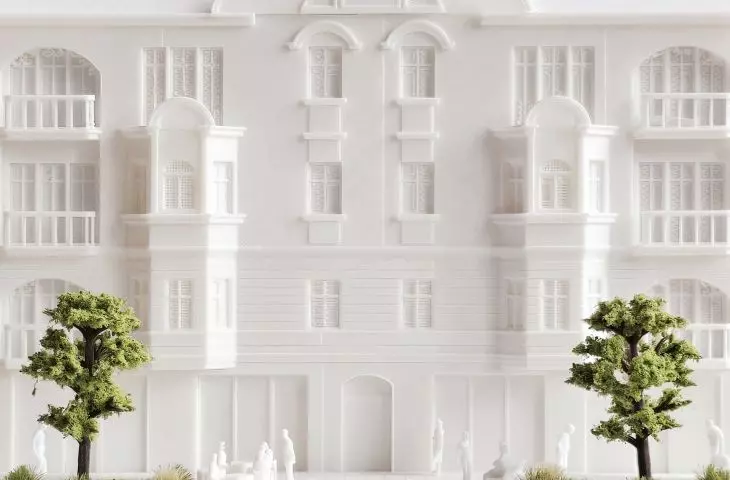 3D print of the concept for the redevelopment of Zwycięstwa Street in Gliwice