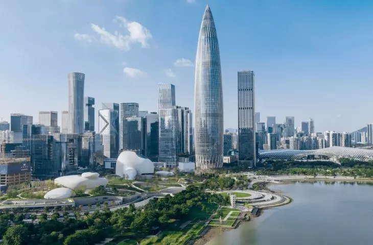 Shenzhen Bay Culture Square projektu MAD