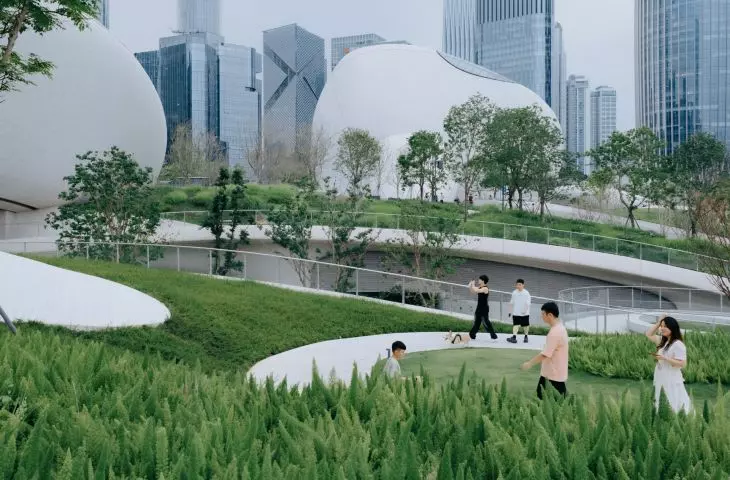Shenzhen Bay Culture Square projektu MAD