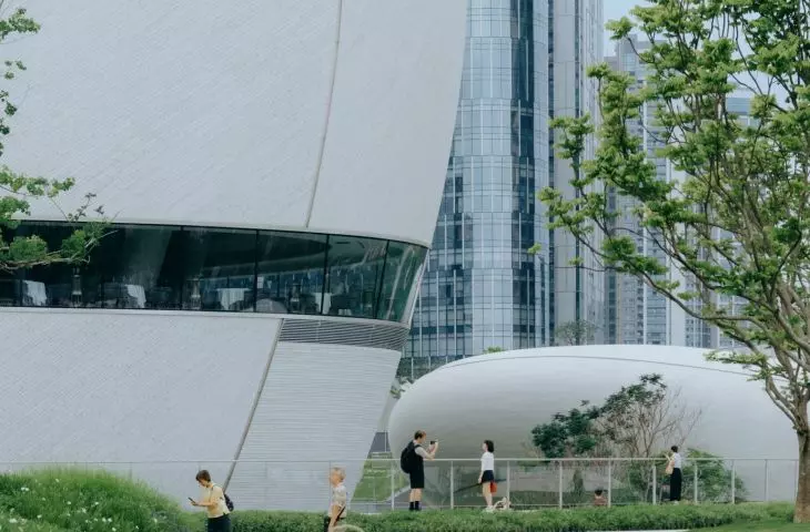 Shenzhen Bay Culture Square projektu MAD