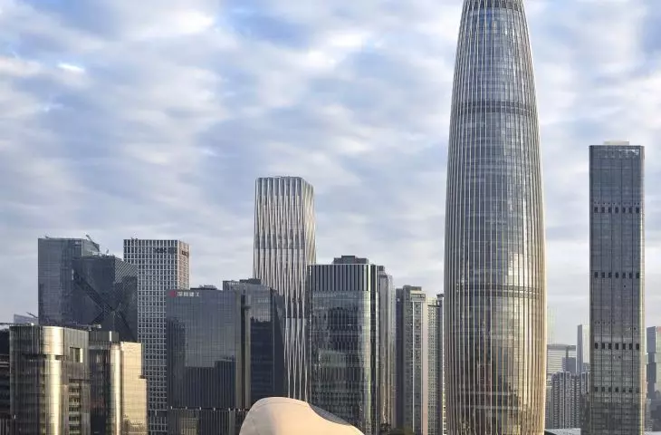 Shenzhen Bay Culture Square, designed by MAD