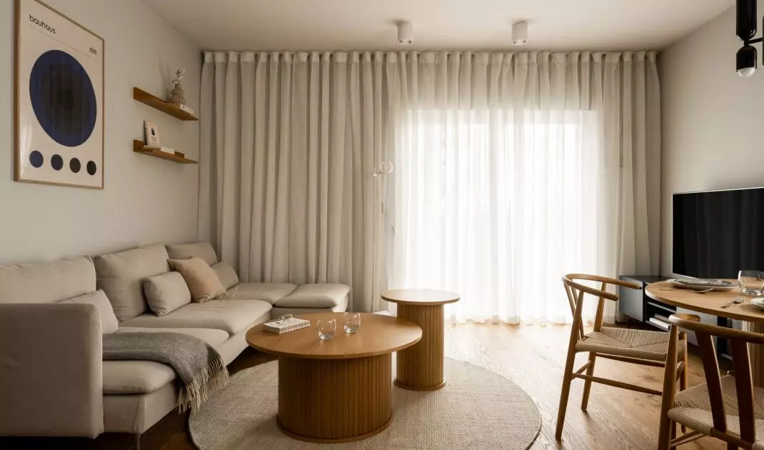 Mieszkanie na osiedlu Wizjonerów w Krakowie projektu KREPA design