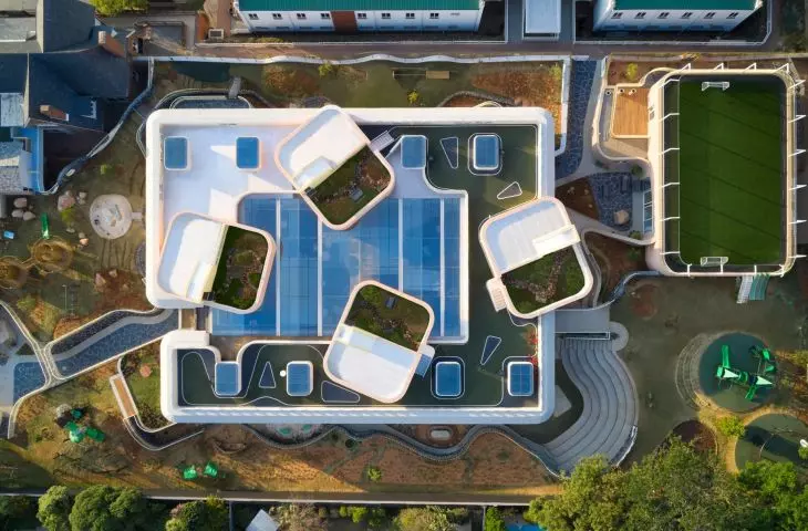 Redhill Early Learning Center in Johannesburg, designed by Hubo Studio