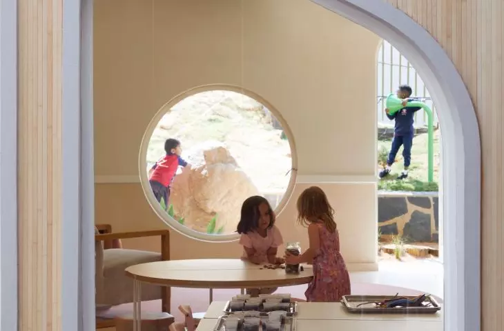 Redhill Early Learning Center in Johannesburg, designed by Hubo Studio
