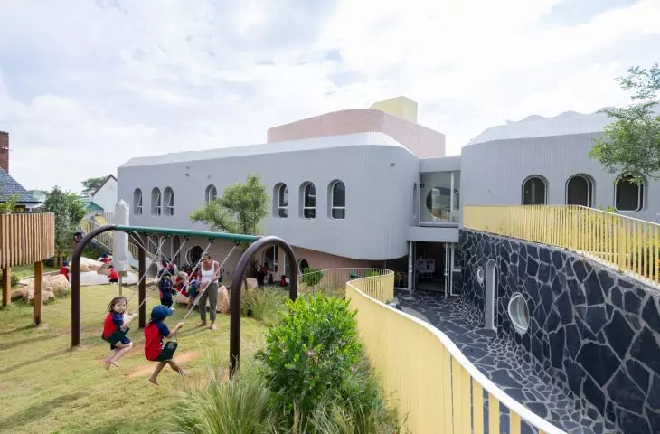 Redhill Early Learning Center in Johannesburg, designed by Hubo Studio