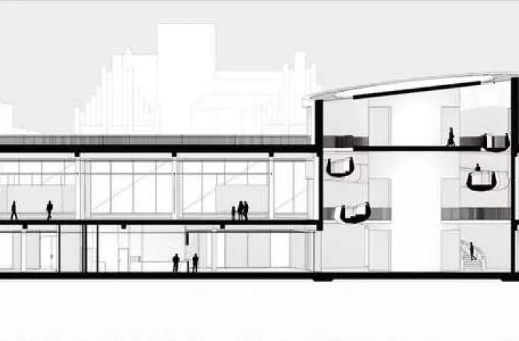 A-A cross-section