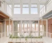Sants Social Center in Barcelona, designed by Laos Arquitectura