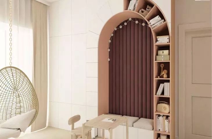 Kai and Lena's Room by Paulina Ludwik from the Kształtownia studio 