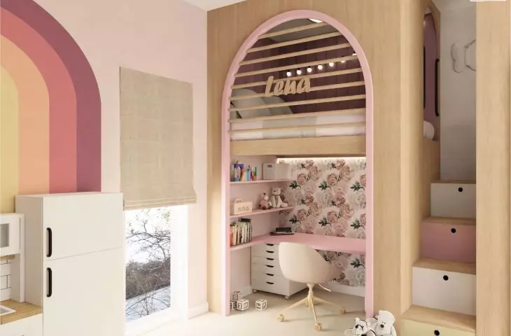 Kai and Lena's Room by Paulina Ludwik from the Kształtownia studio 
