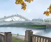 Kazimierz Ludwinów Pedestrian Bridge  Designed by: Lewicki Łatak Design Office