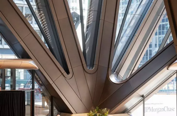 270 Park Avenue, designed by Foster + Partners, is the new headquarters of JPMorgan Chase
