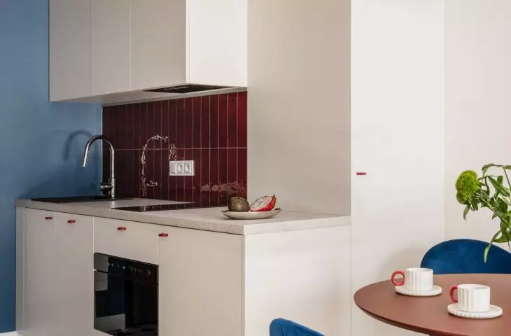 Ruby & Blue Apartment, designed by MGN