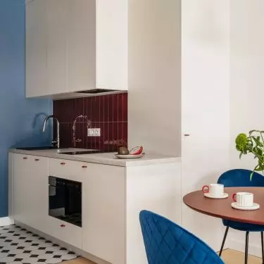 Ruby & Blue Apartment, designed by MGN