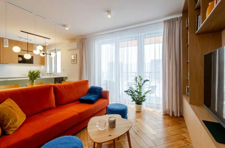 A Colorful Apartment in Kraków Designed by ML STUDIO