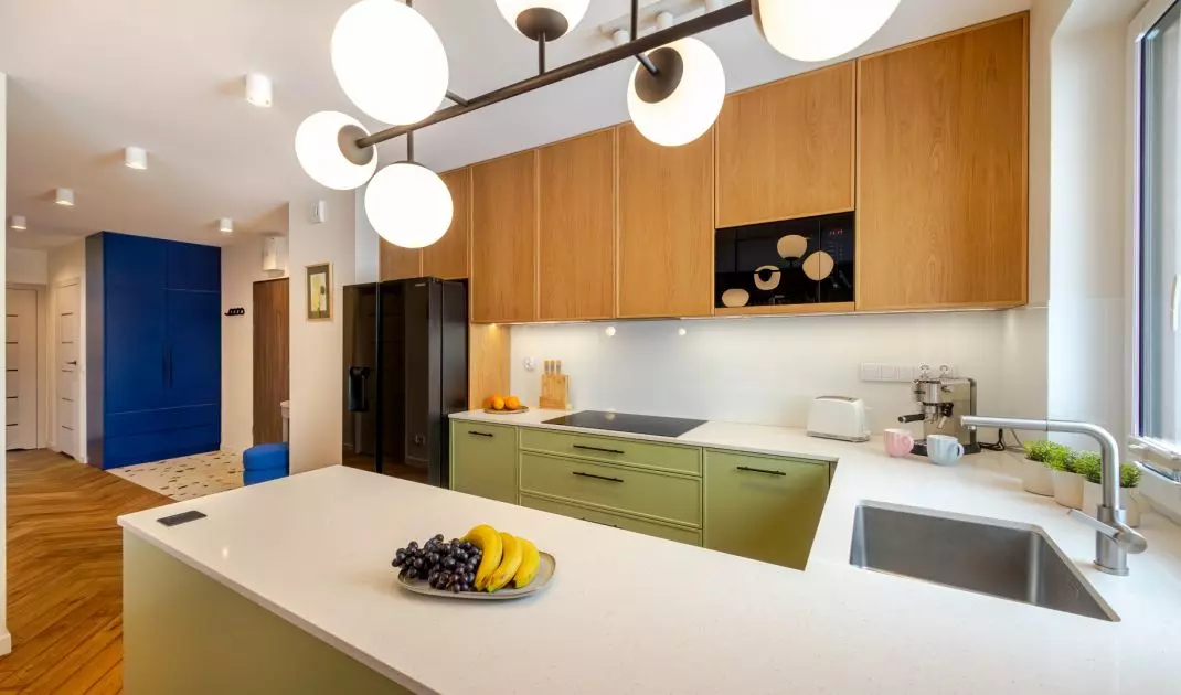 Kolorowe mieszkanie w Krakowie projektu ML STUDIO