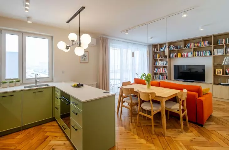 A Colorful Apartment in Kraków Designed by ML STUDIO