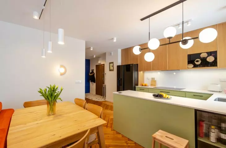 A Colorful Apartment in Kraków Designed by ML STUDIO