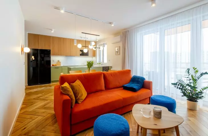 A Colorful Apartment in Kraków Designed by ML STUDIO