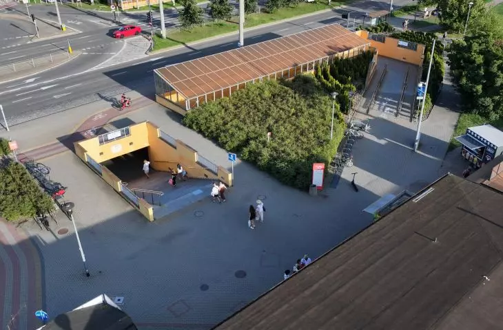 This is what the Gdynia St. Maximilian Hill interchange looks like today