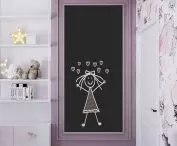 Chalkboard for drawing with chalk