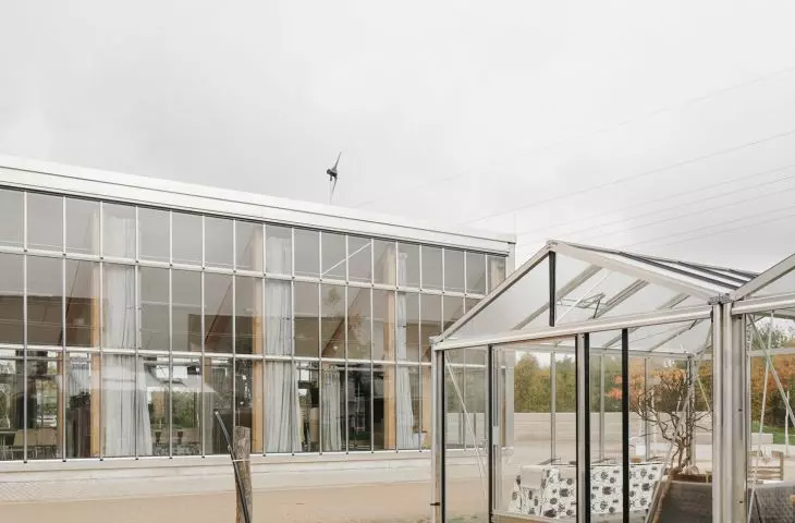 Klimapavillon w Schwerte projektu New Architekten i Jutta Albus Architektur