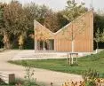Klimapavillon w Schwerte projektu New Architekten i Jutta Albus Architektur