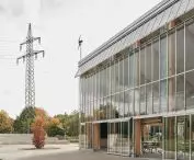 The Klimapavillon in Schwerte, designed by New Architekten and Jutta Albus Architektur