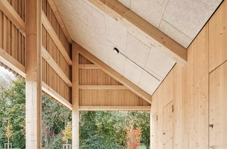 Klimapavillon w Schwerte projektu New Architekten i Jutta Albus Architektur