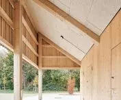 The Klimapavillon in Schwerte, designed by New Architekten and Jutta Albus Architektur