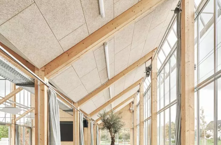 Klimapavillon w Schwerte projektu New Architekten i Jutta Albus Architektur