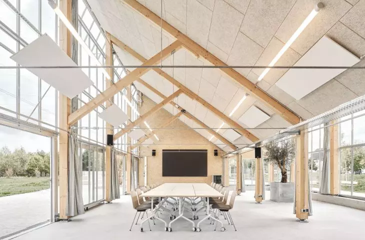 Klimapavillon w Schwerte projektu New Architekten i Jutta Albus Architektur