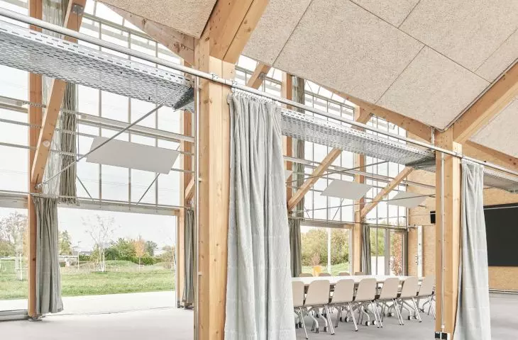 Klimapavillon w Schwerte projektu New Architekten i Jutta Albus Architektur
