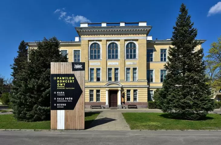 The main building of the former Veterinary Institute of the Warsaw University of Life Sciences (SGGW) before renovation