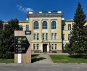 The main building of the former Veterinary Institute of the Warsaw University of Life Sciences (SGGW) before renovation