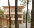 The new Bossard Schule building in Unterägeri, designed by Gut Deubelbeiss Nill Architekten
