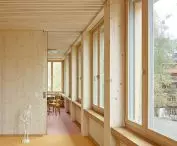 The new Bossard Schule building in Unterägeri, designed by Gut Deubelbeiss Nill Architekten