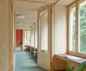 The new Bossard Schule building in Unterägeri, designed by Gut Deubelbeiss Nill Architekten