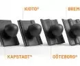 Fireplace models for swissporTON cement roof tiles