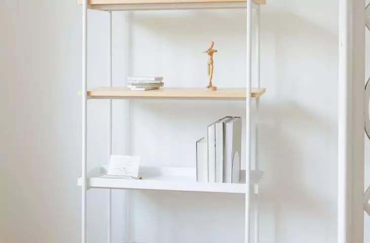 You can choose the type of shelves 