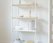 You can choose the type of shelves 