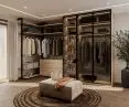 The Opal hinged system and the Orto system in the closet