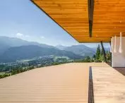 Terrace with a panoramic view of the Tatra Mountains