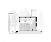 A-A cross-section