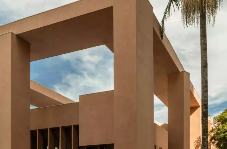 Pavilhão Sofia projektu Leonardo Zanatta Arquitetura w São Paulo