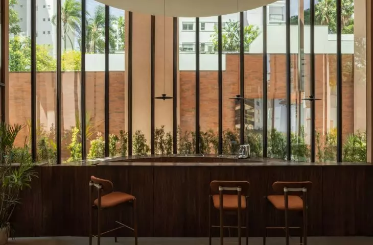 Sofia Pavilion, designed by Leonardo Zanatta Arquitetura, in São Paulo