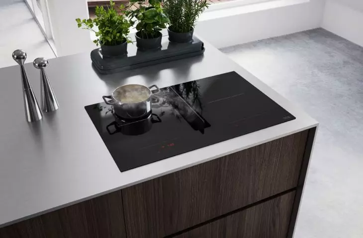 Franke Maris 2gether Swing Cooktop with Range Hood